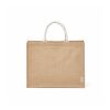 Toubkal Shopping Bag Jute rCotton. 40cm Handles Natural