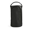 Riga Toiletry Bag 5.7L rPET. Barrel shaped with carry handle Solid black | No Branding | not available | not available | not available