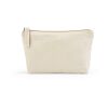 Cairo S. Toiletry Bag 1.1L 320 gsm rCotton with zipper Natural | No Branding | not available | not available | not available