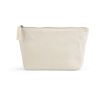 Cairo M. Toiletry Bag 2.1L 320 gsm rCotton with zipper Natural | No Branding | not available | not available | not available