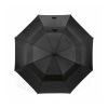 Jagger Golf Umbrella rPET. 30" Storm-proof and Automatic Opening Solid black