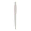 Prodir DS2 push ballpoint pen polished white | Without Branding | Without Branding | Polished | Black