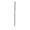 Prodir DS3 twist ballpoint pen polished white | Without Branding | Without Branding | Polished | Black