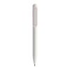 Prodir DS6 twist ballpoint pen matt white | Without Branding | Without Branding | Black