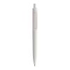Prodir DS8 push ballpoint pen True Biotic white | Without Branding | Without Branding | Blue