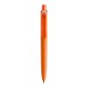 Prodir DS8 push ballpoint pen Soft Touch orange | Without Branding | Without Branding | Black