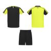 Juve kids sports set Fluor Yellow-Solid black | 4