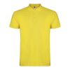 Star short sleeve kids polo Standard | Yellow | 3/4 | No Branding | not available | not available | not available