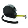 5M/19 mm measuring tape with stop button, RCS-recycled plastic black | No Branding | not available | not available