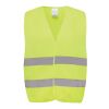 GRS recycled PET high-visibility safety vest yellow | No Branding | not available | not available