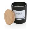 Ukiyo deluxe scented candle with bamboo lid black | No Branding | not available | not available