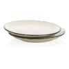 Ukiyo dinner plate set of 2 white-black | No Branding | not available | not available
