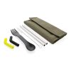 Tierra 2pcs straw and cutlery set in pouch green | No Branding | not available | not available