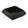 Swiss Peak RCS recycled PU foldable magnetic storage tray black | No Branding | not available | not available