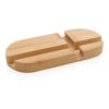 Bamboo tablet and phone holder brown | No Branding | not available | not available