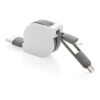 3-in-1 retractable cable grey | No Branding | not available | not available