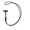 Terra RCS recycled PET phone cord with dual charge cable grey-black | No Branding | not available | not available