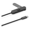 Aluvia RCS 65W PD Cable with adjustable phone stand black | No Branding | not available | not available