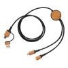 Ohio RCS certified recycled plastic 6-in-1 cable black | No Branding | not available | not available