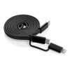 Arc RCS recycled Ultra-thin 60W 2 in 1 magnetic cable black | No Branding | not available | not available