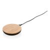 Bamboo X 5W wireless charger brown | No Branding | not available | not available