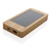 Sunwick 10.000 mAh Bamboo solar powerbank brown | No Branding | not available | not available
