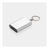 1.000 mAh keychain powerbank silver | No Branding | not available | not available