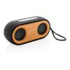 Bamboo X double speaker black-brown | No Branding | not available | not available