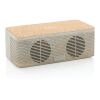Wheatstraw wireless charging speaker brown | No Branding | not available | not available