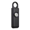 Safio RCS re-chargeable emergency alarm with SOS function black