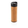Bogota vacuum bamboo coffee mug brown | No Branding | not available | not available