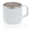 Stainless steel camp mug White | No Branding | not available | not available