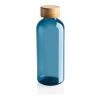 GRS RPET bottle with FSC bamboo lid blue | No Branding | not available | not available