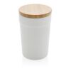 GRS RPP mug with FSC® bamboo lid White | No Branding | not available | not available