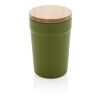 GRS RPP mug with FSC® bamboo lid green | No Branding | not available | not available