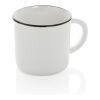 Vintage ceramic mug white-white | No Branding | not available | not available
