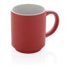 Ceramic stackable mug red | No Branding | not available | not available