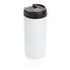 Metro RCS Recycled stainless steel tumbler White | No Branding | not available | not available