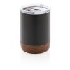 Re-steel cork small vacuum coffee mug black | No Branding | not available | not available