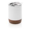 Cork small vacuum coffee mug White | No Branding | not available | not available