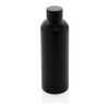 Impact stainless steel double wall vacuum bottle black | No Branding | not available | not available