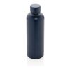 Recycled stainless steel Impact vacuum bottle blue | No Branding | not available | not available
