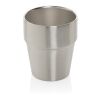 Clark RCS double wall coffee cup 300ML silver | No Branding | not available | not available