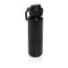 Via RCS Re-steel lockable sport bottle 600ML black | No Branding | not available | not available
