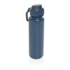 Via RCS Re-steel lockable sport bottle 600ML navy | No Branding | not available | not available