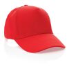 Impact Recycled Cotton Cap with AWARE Tracer red | No Branding | not available | not available | not available