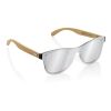 Prism RCS recycled plastic sunglasses with bamboo frame brown | No Branding | not available | not available