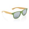FSC® Bamboo and RCS recycled plastic sunglasses green | No Branding | not available | not available