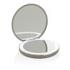 Lumora RCS recycled plastic LED re-chargeable make-up mirror beige | No Branding | not available | not available
