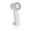 Twist RCS recycled plastic re-chargeable portable fan White | No Branding | not available | not available